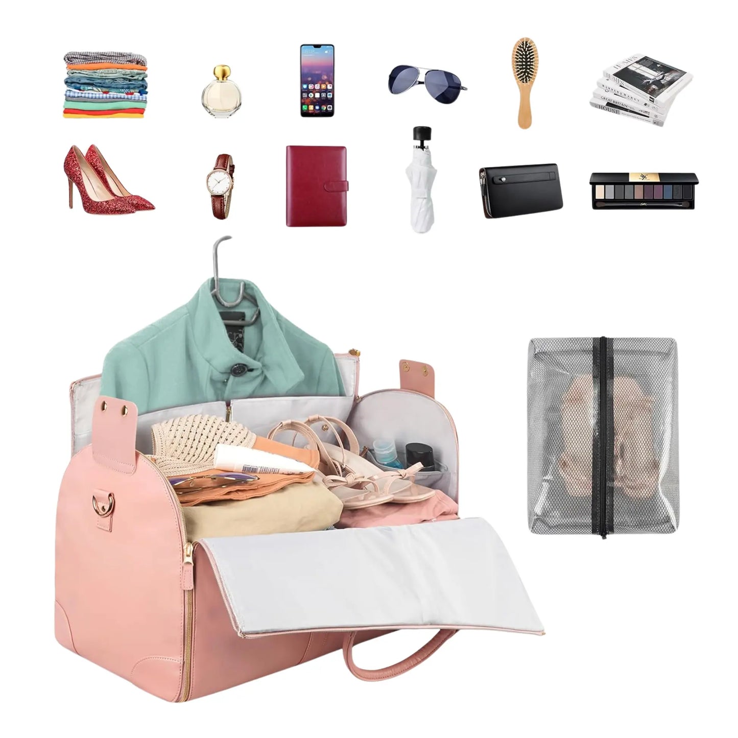 Opvouwbare reistas - Ruimtebesparend en handig voor onderweg