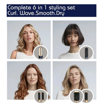 Tink Essentials Airstyler 6-in-1 Föhn voor Perfecte Haarstylings